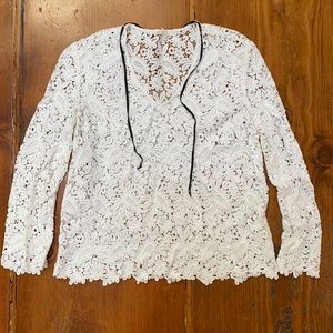 Maje lace top
